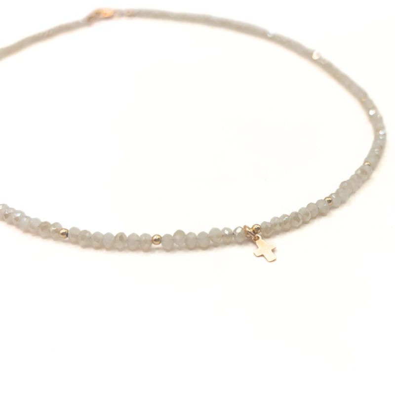 Erin Gray The Little Luxe Cross Necklace