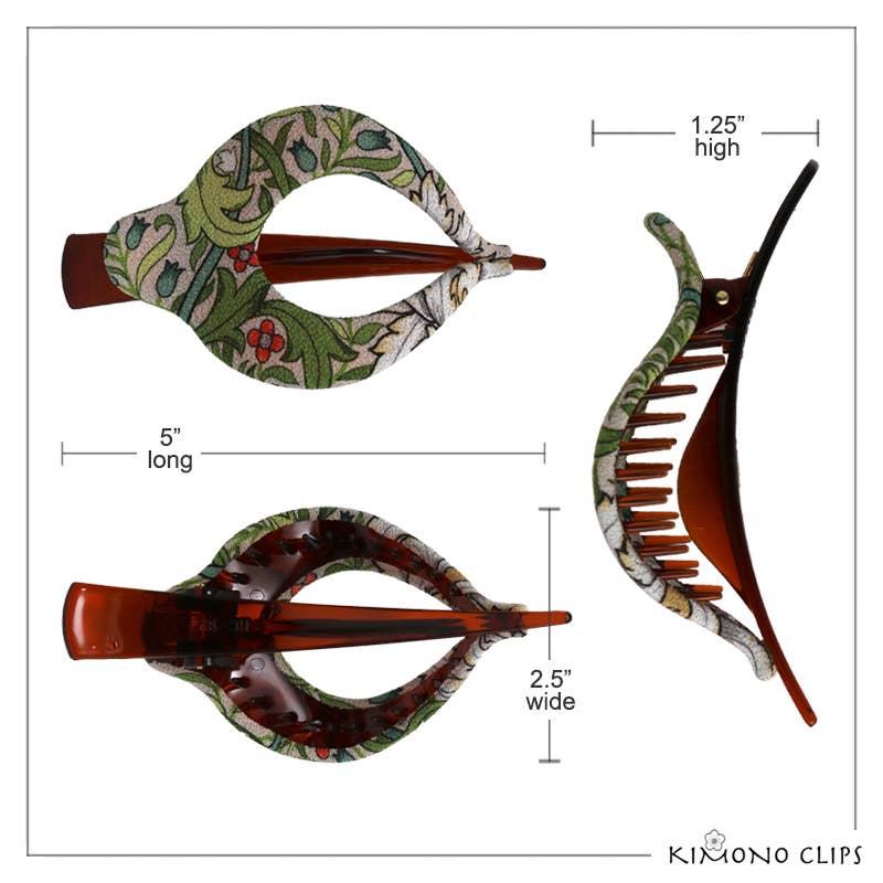 Kimono Clips - 368-2T/LN Large Harp Lichen