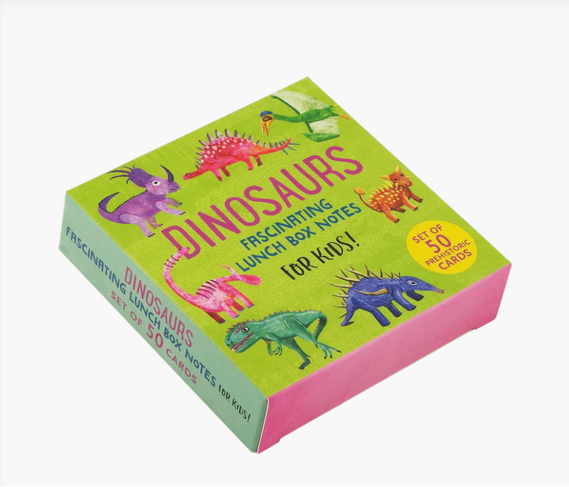 Dinosaurs: Fascinating Lunch Box Notes for Kids! (Set of 50 Cards)