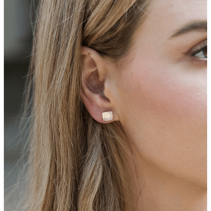 Erin Gray Stud No. 01 Gold Square