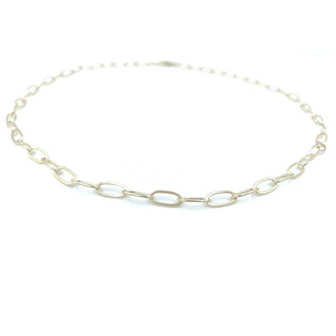 Erin Gray - 14k Gold Filled Paperclip Large Links Necklace - 16"