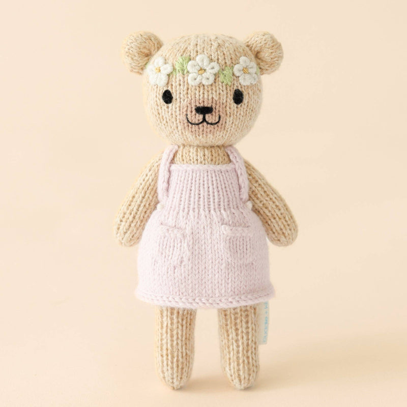 Cuddle+Kind Tiny Olivia the honey bear, gives 10 meals
