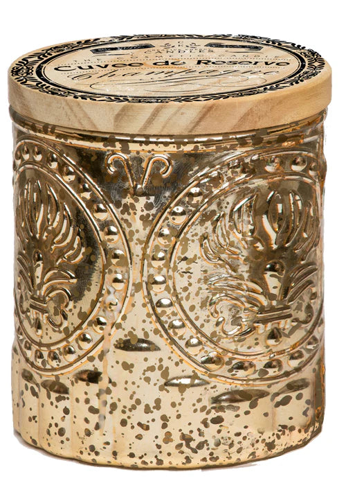 Creative Energy Candles - Lotion Candle - Small Champagne Reserve - Gold - 2 Sizes