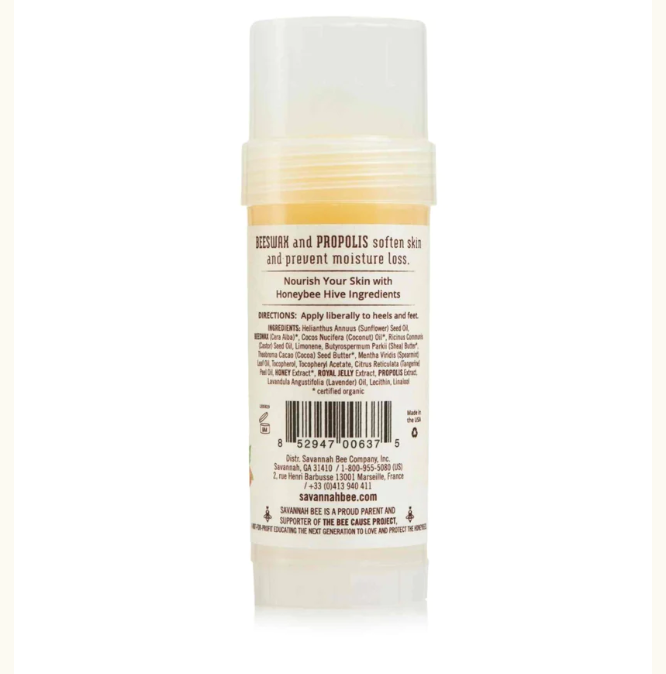Savannah Bee Company Heel Balm Tangerine Spearmint 2oz