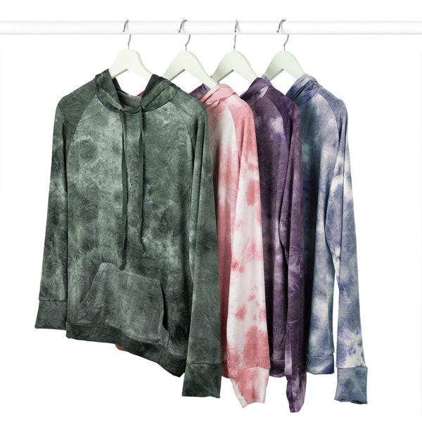 Hello Mello Dyes The Limit Lounge Hoodie - Purple