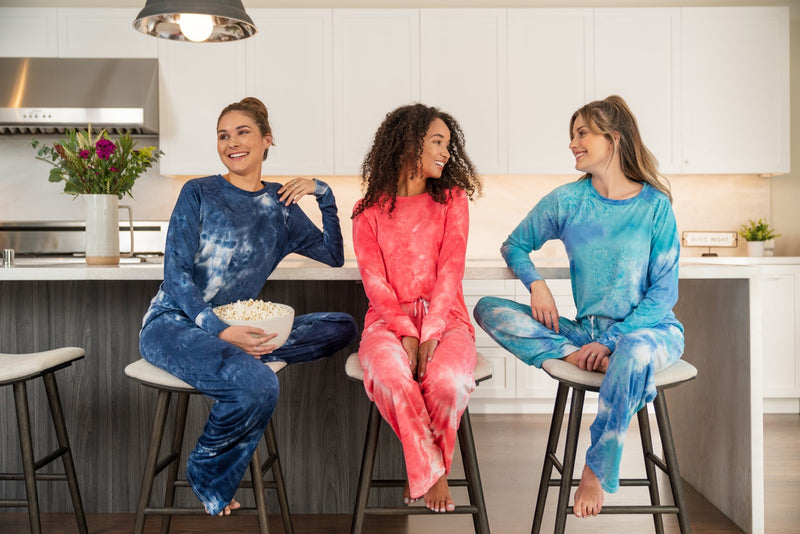 Hello Mello Dyes The Limit Lounge Top - Navy