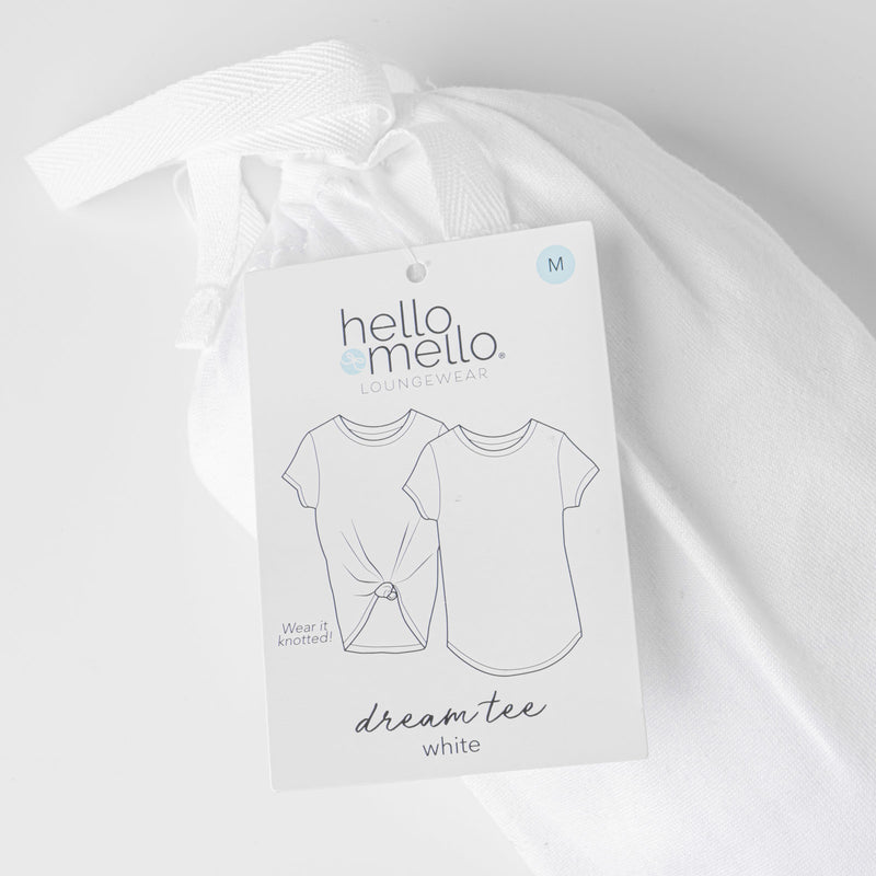 Hello Mello Crewneck Dream Tee - 3 Colors