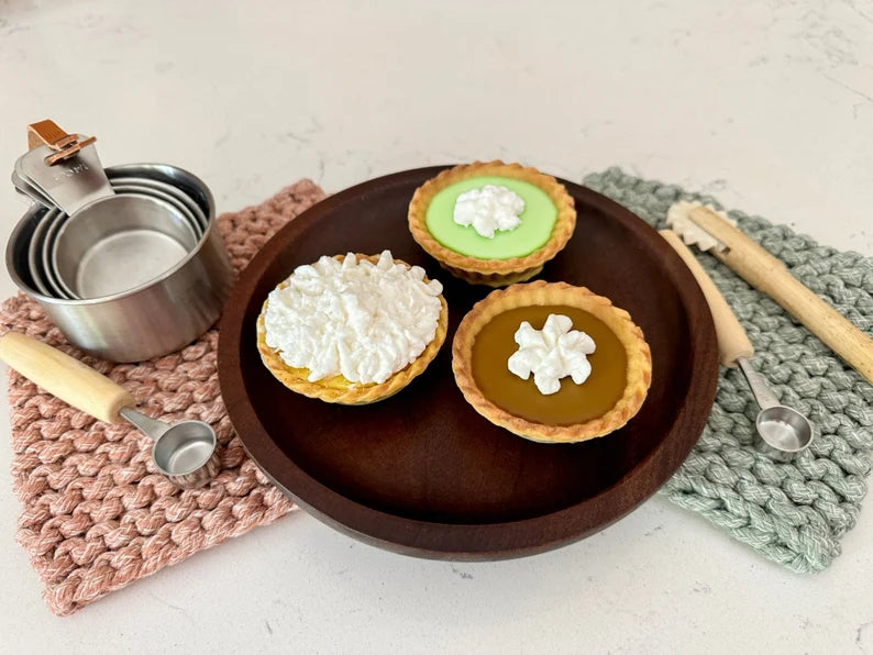 FINAL SALE Wax Melts | PIE SHAPED | Key Lime Pie