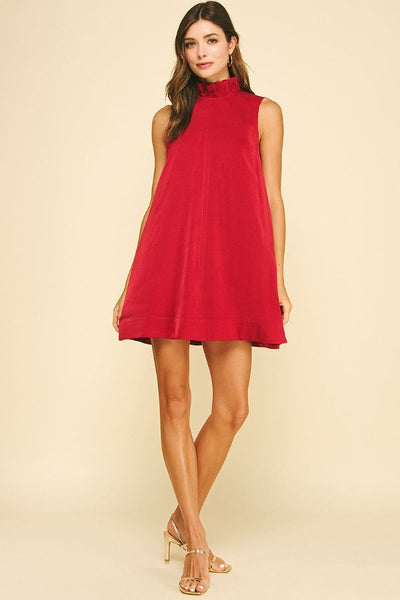 Red Holiday Dress Mini
