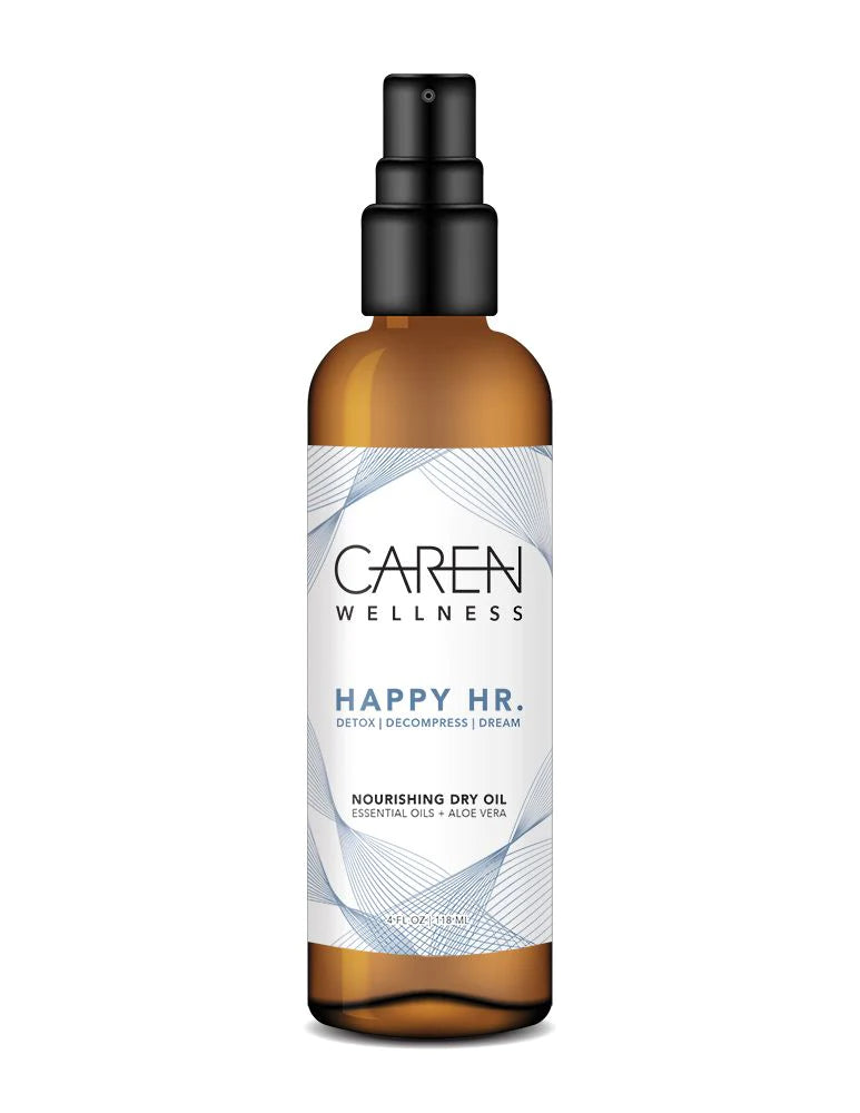 Caren Wellness- Happy Hour Nourishing Dry Oil - 4oz