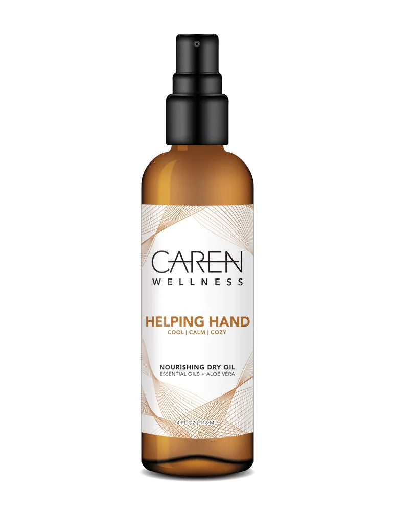 Caren Wellness- Helping Hand Nourishing Dry Oil - 4oz