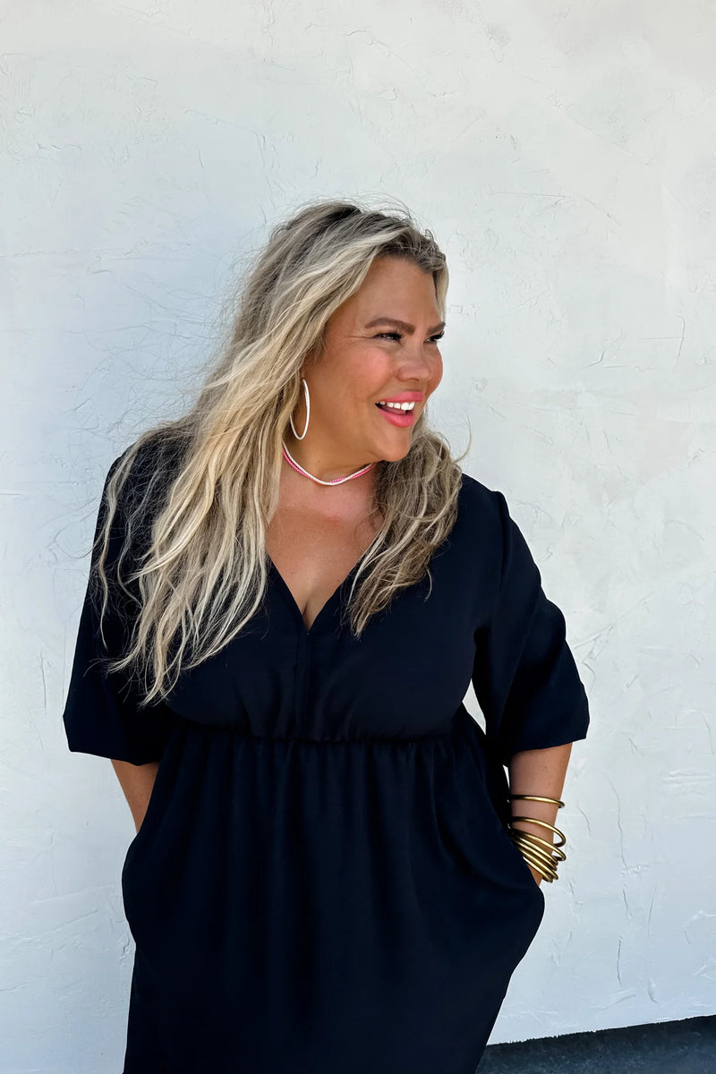 FINAL SALE Gisele Maxi Dress - Black