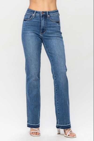Judy Blue Tummy Control High Waist Control Top Boot Cut - Sizes 0-22W