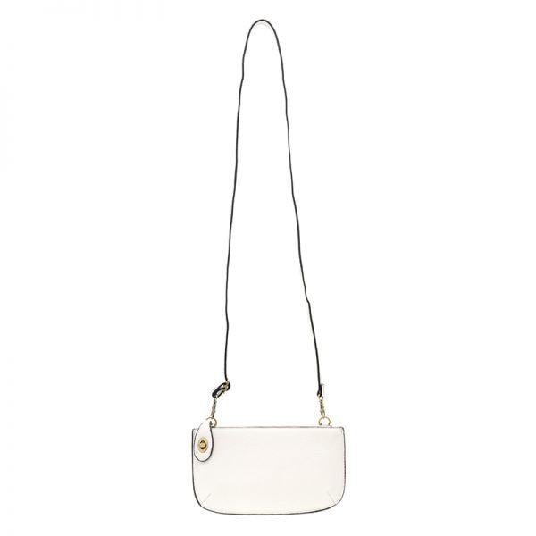 Joy Susan Mini Crossbody Wristlet Clutch - White