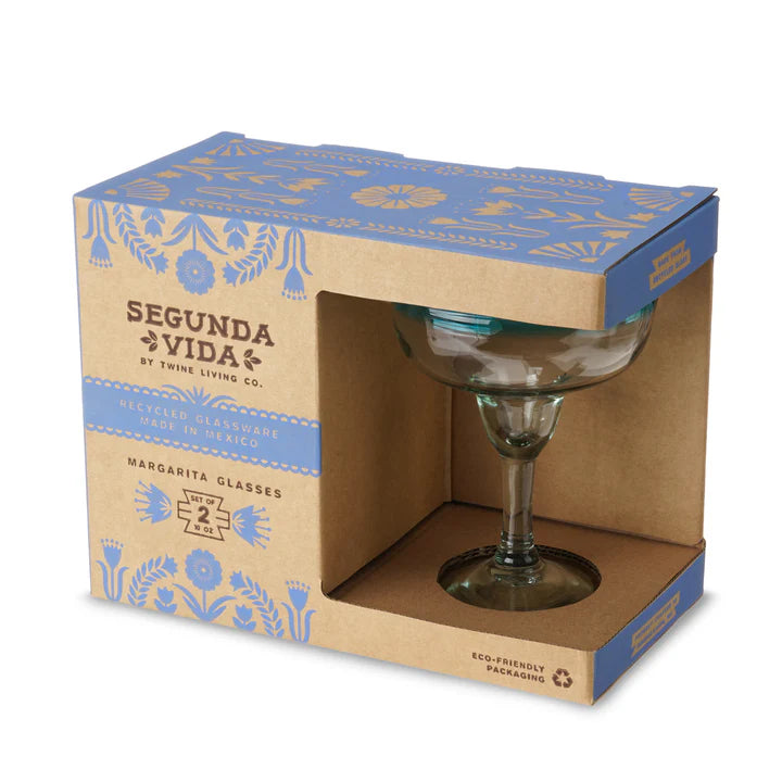 Segunda Vida Primavera Margarita Glasses