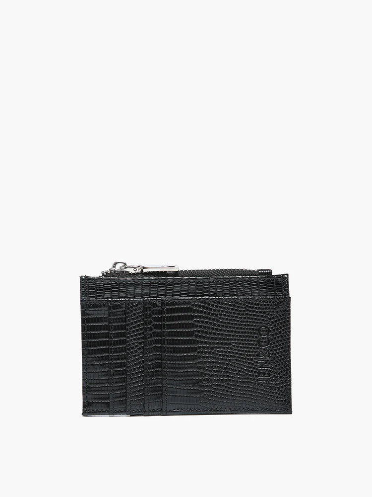 Sia Lizard Wallet - Black