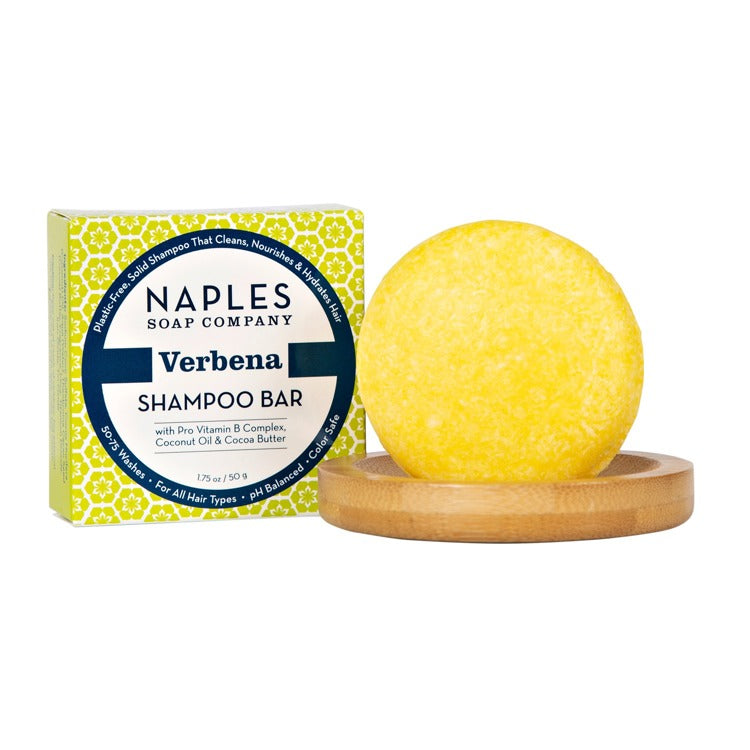 Naples Soap Co Verbena Luxe Shampoo Bar