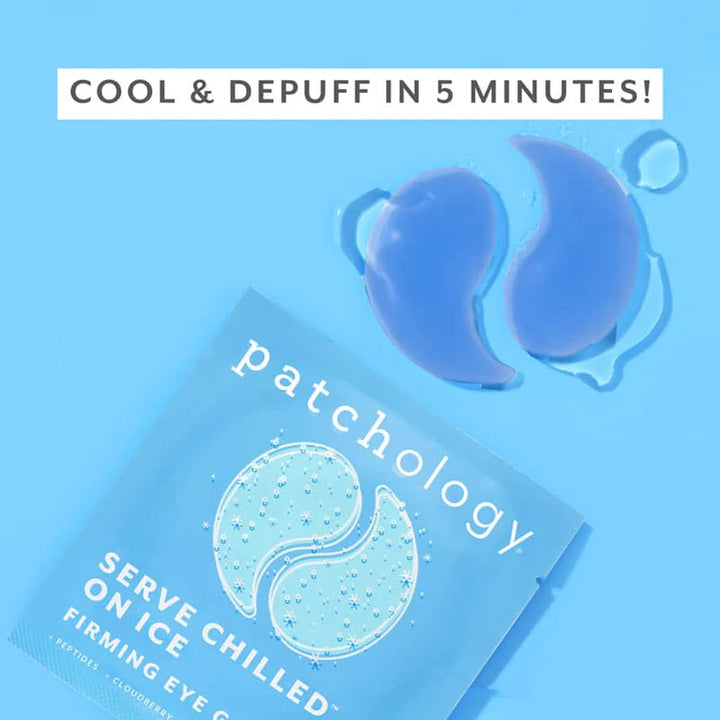 Patchology Iced Eyes Gel 5 Pack On Ice