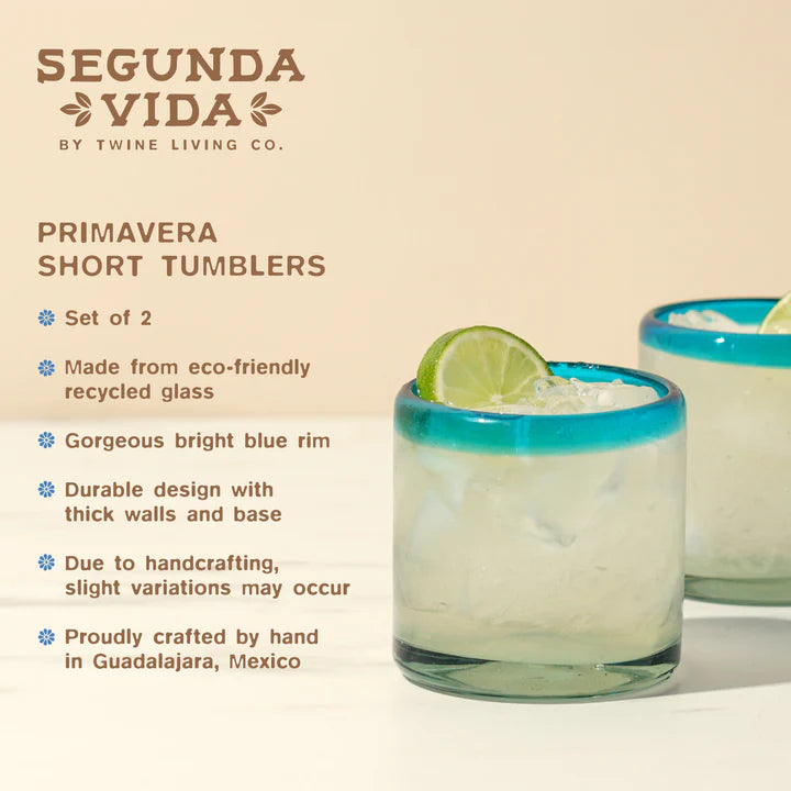 FINAL SALE Segunda Vida Primavera Short Tumblers