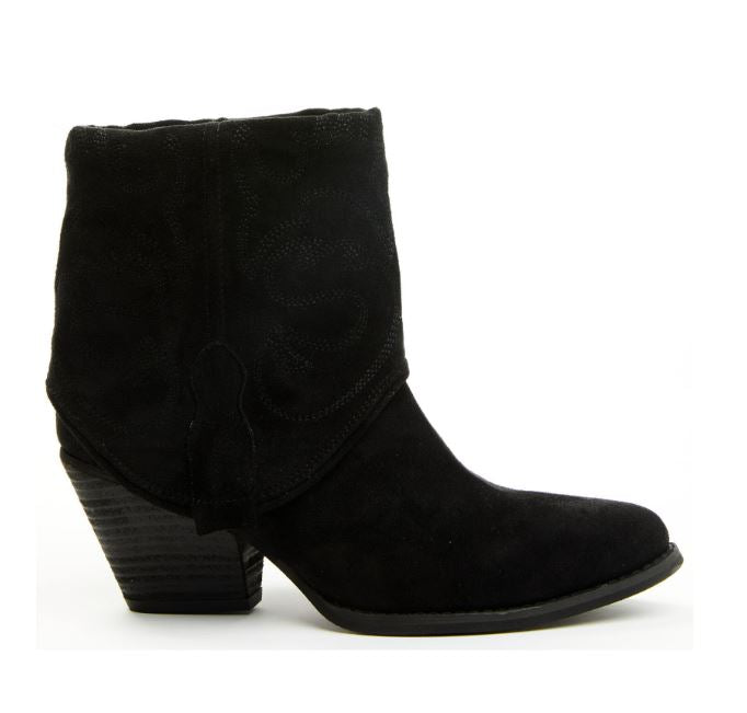 FINAL SALE Saylor Fashion Booties - Black