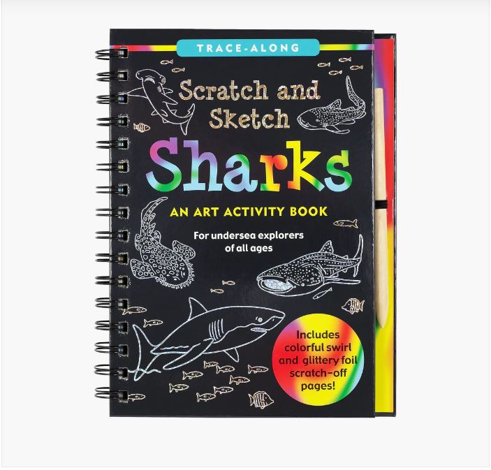 Sharks Scratch & Sketch