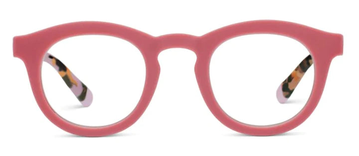 Peepers Blue Light Readers Saffron - strawberry/pink botanico