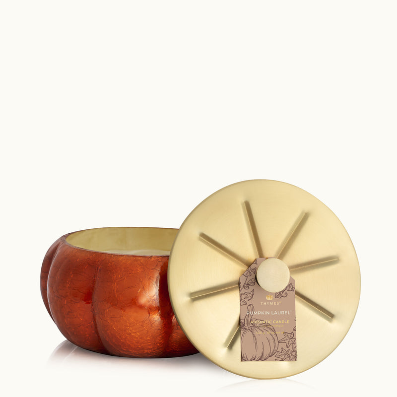 Thymes Pumpkin Laurel 15oz Large Candle
