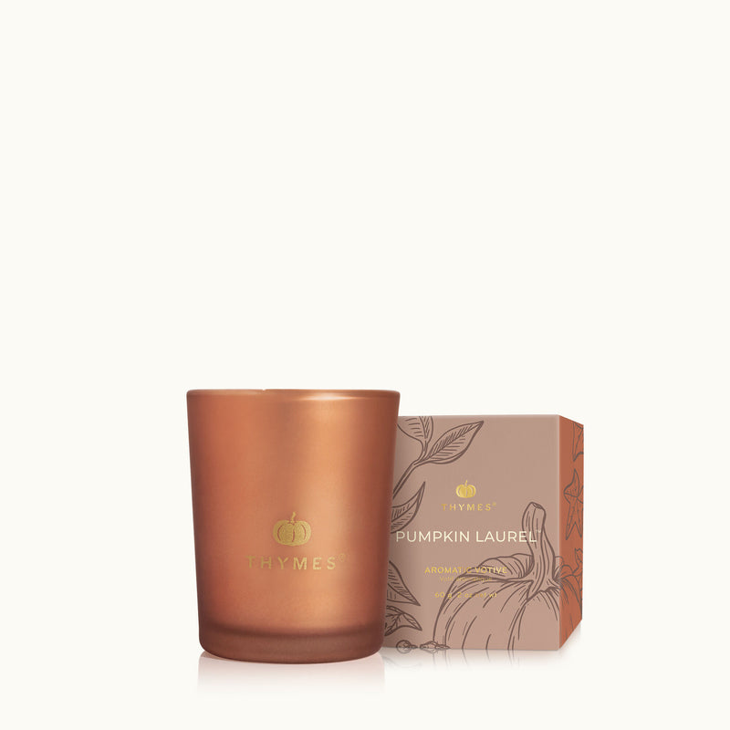 Thymes Pumpkin Laurel 2oz Votive Candle