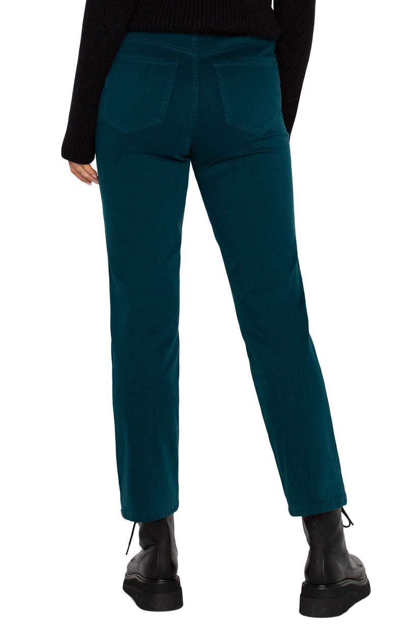 FINAL SALE LIVERPOOL LIV HIGH RISE NON-SKINNY SKINY - DARK FOREST