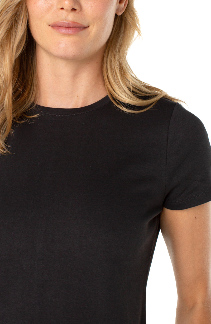 Liverpool Short Sleeve Crew Neck Tee - Black