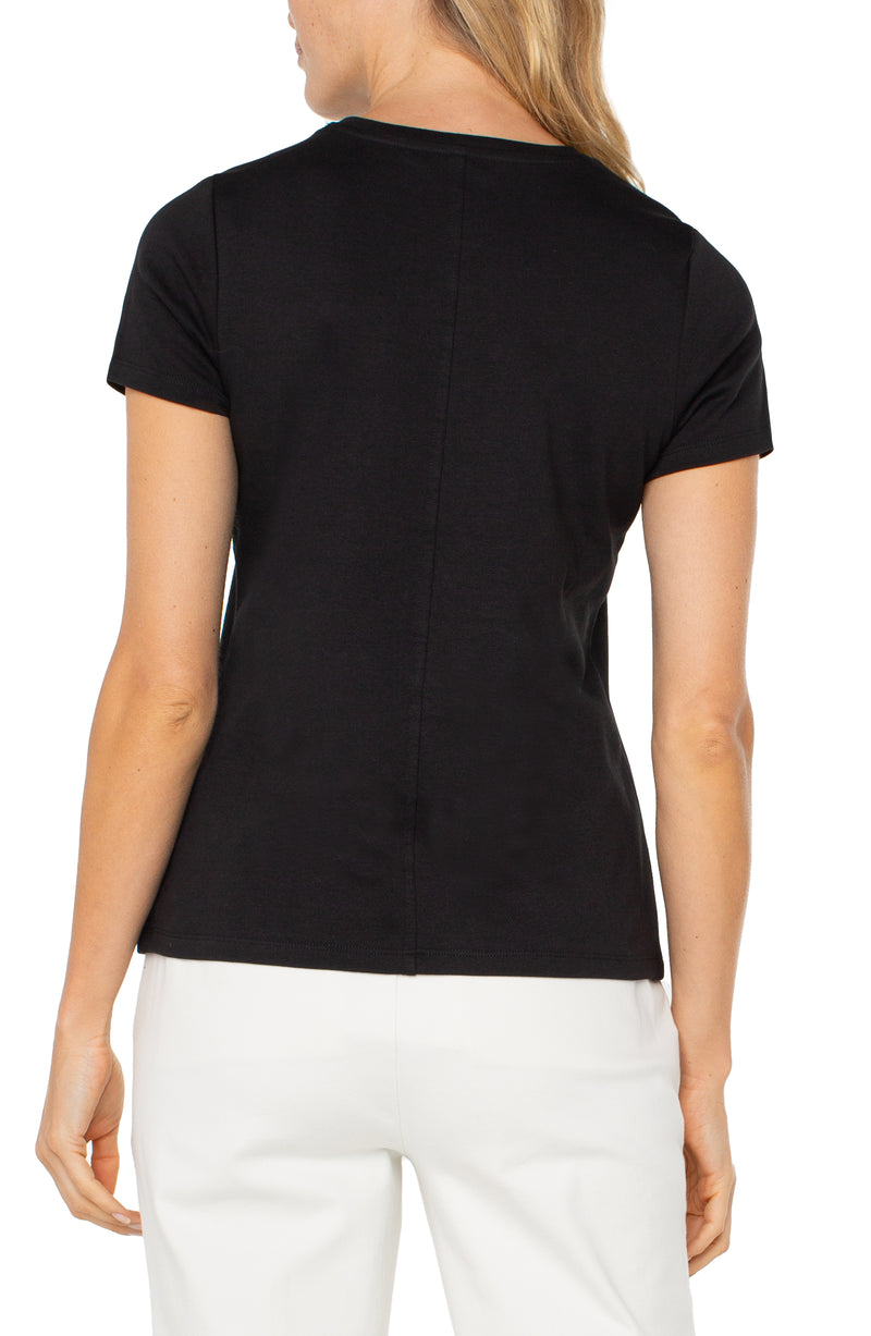 Liverpool Short Sleeve Crew Neck Tee - Black