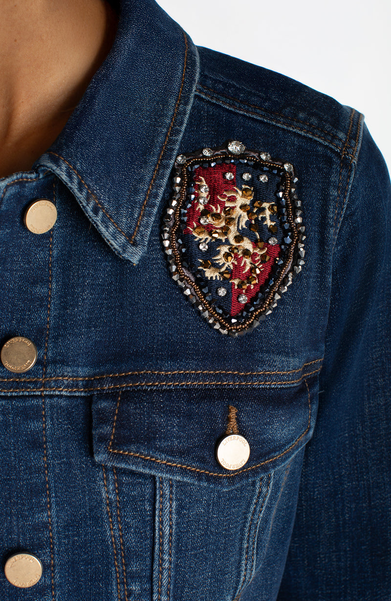 Liverpool Luxe Classic Jean Jacket