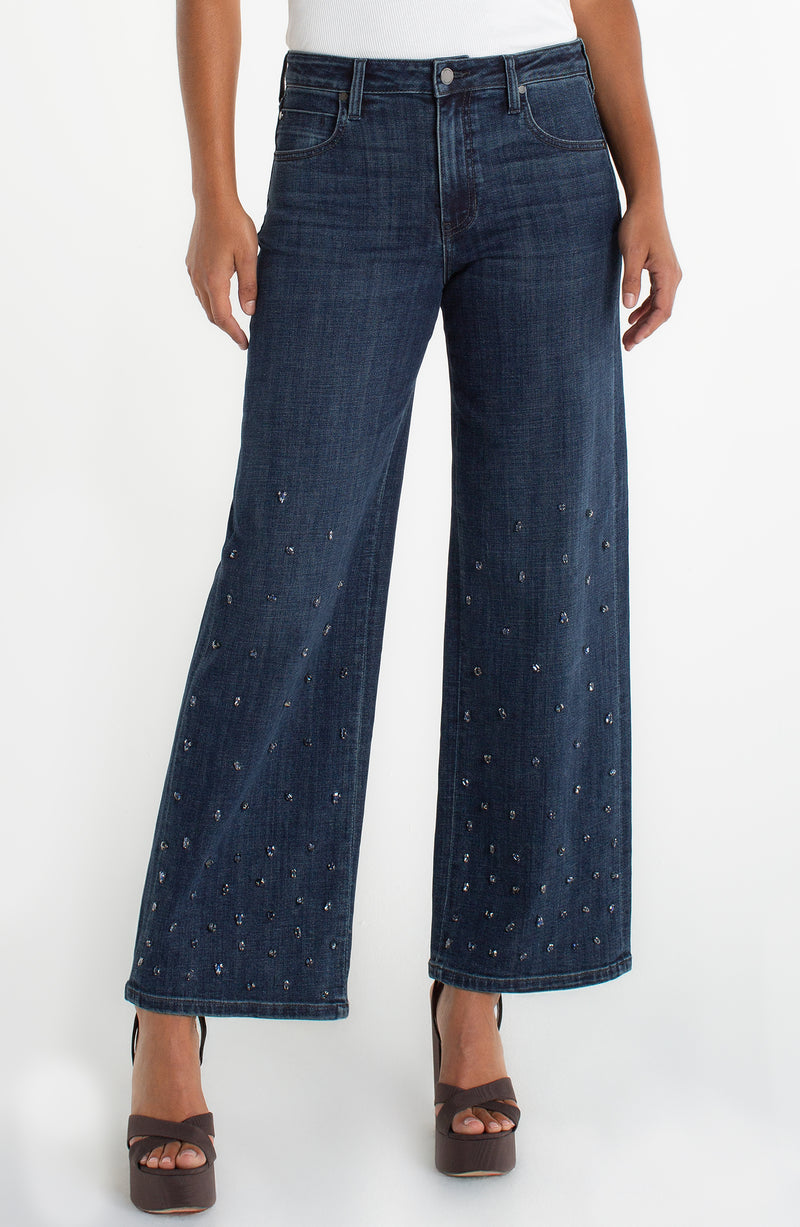 Liverpool Luxe Stride Wide Leg - Crystal City