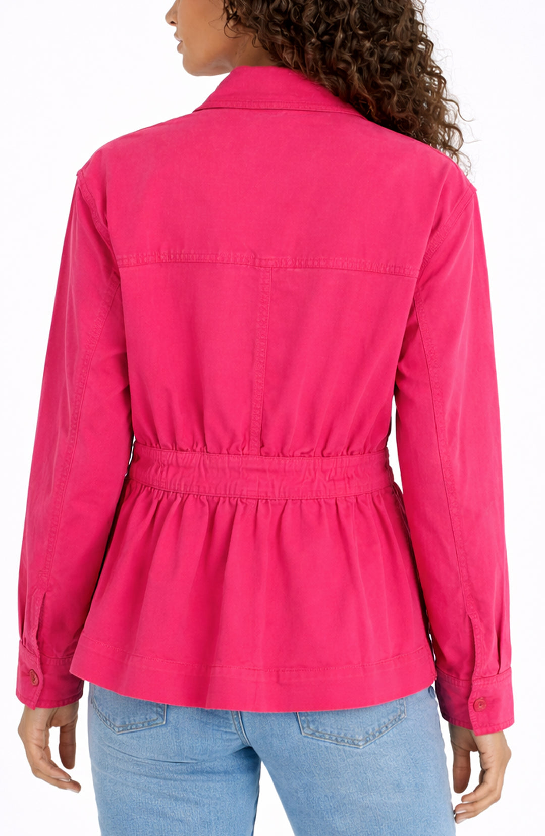 Liverpool Relaxed Shacket - Diva Pink