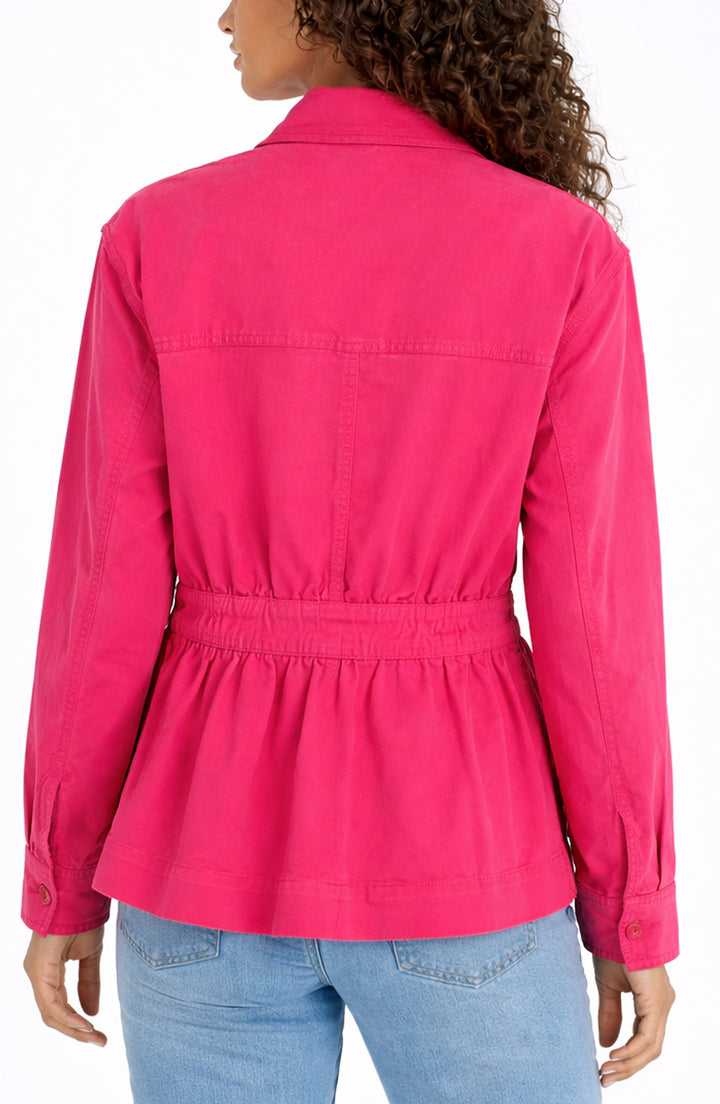 Liverpool Relaxed Shacket - Diva Pink