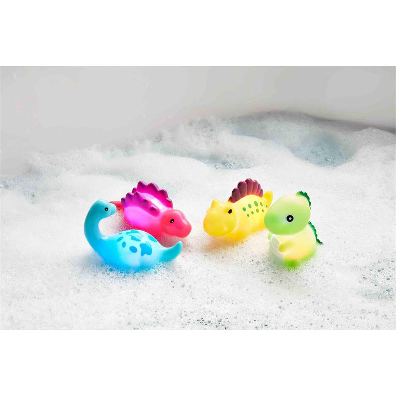 Mud Pie Dino Light-Up Bath Toy Set