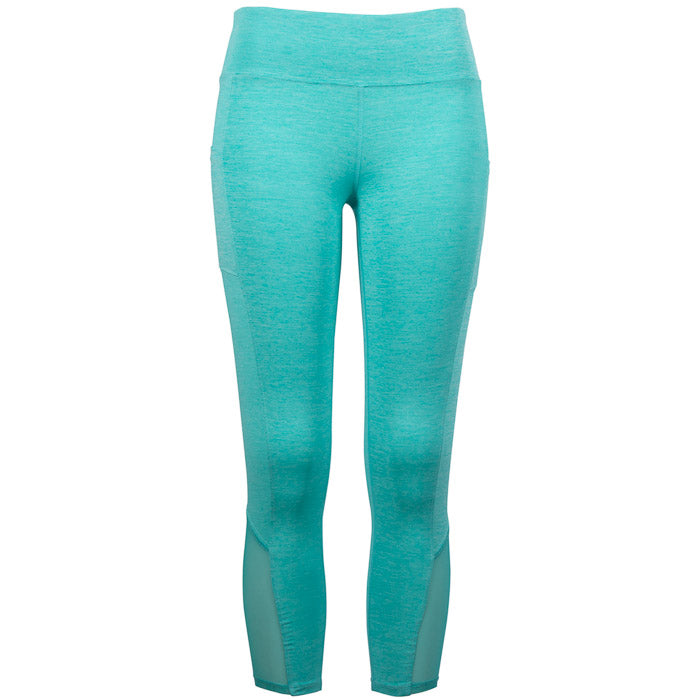 FINAL SALE Salt Life - Airflow Capri Leggings Tropical Teal-