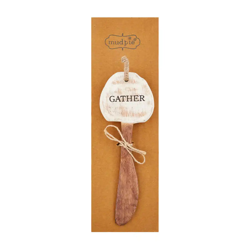 Mud Pie Thanksgiving Wood Spreaders - 4 Styles