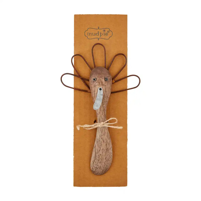 Mud Pie Thanksgiving Wood Spreaders - 4 Styles