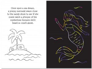 Scratch & Sketch Book - Mermaid Adventure