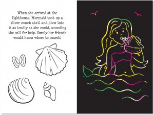 Scratch & Sketch Book - Mermaid Adventure