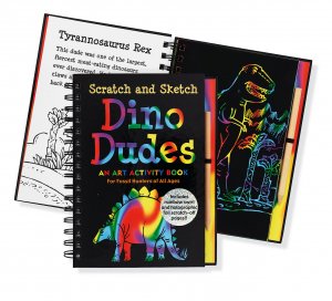 Scratch & Sketch Book - Dinosaurs