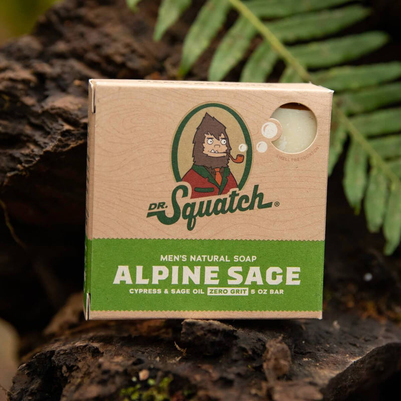 Dr. Squatch Alpine Sage Bar Soap