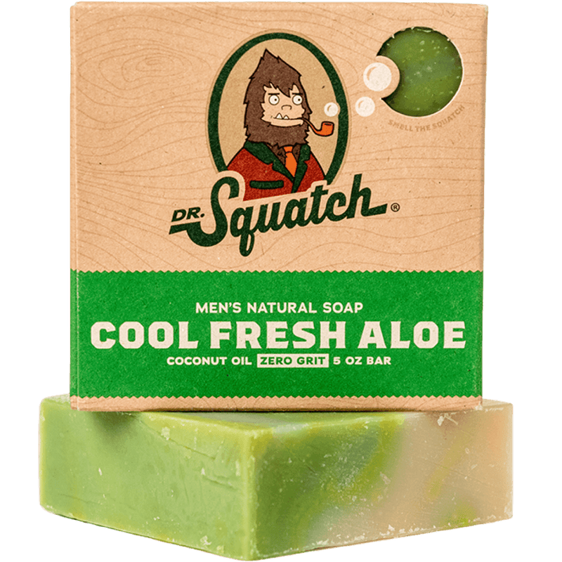 Dr. Squatch Cool Fresh Aloe Bar Soap