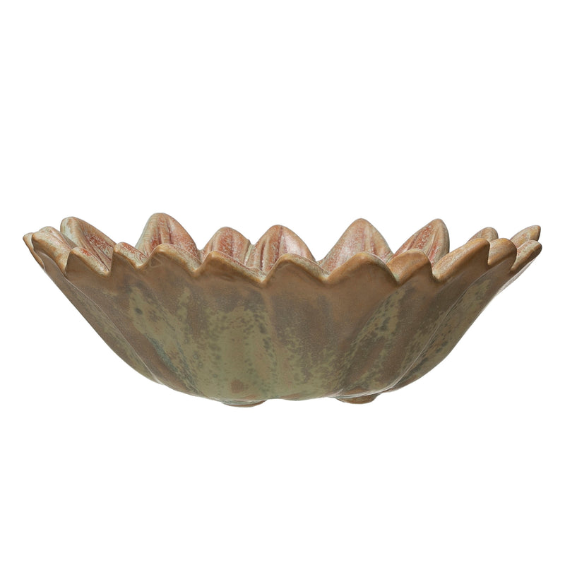 FINAL SALE Stoneware Berry Bowl/Soap Dish with Glaze
