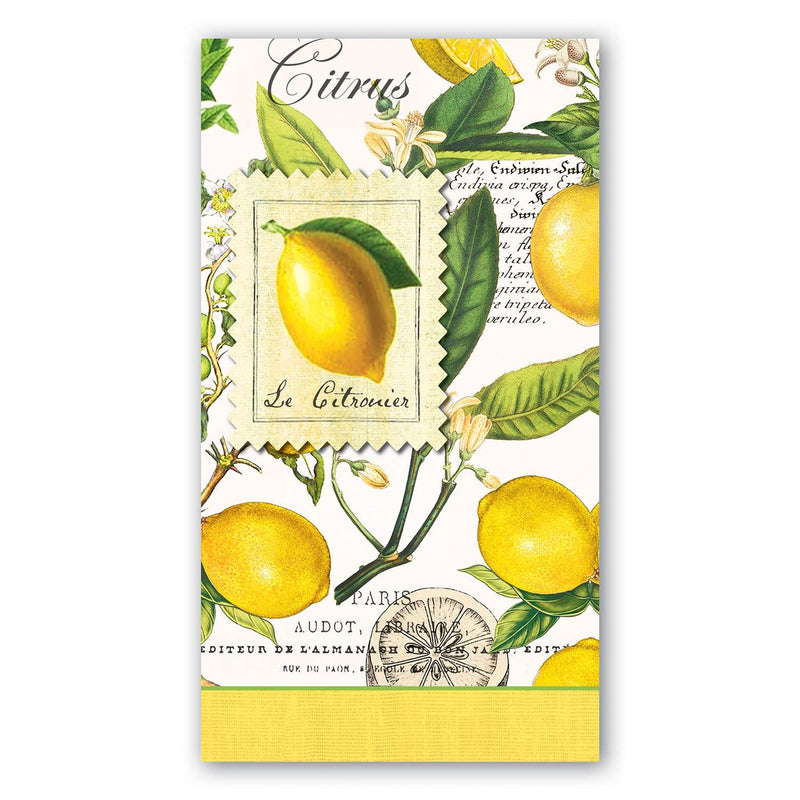 Michel Design Works Lemon Basil  Hostess Napkins