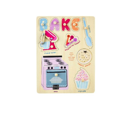 FINAL SALE Mud Pie Girl Busy Board Puzzles - 2 Styles