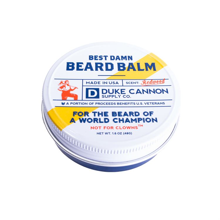 Duke Cannon Best Damn Beard Balm - Travel Size - 1.6 oz.