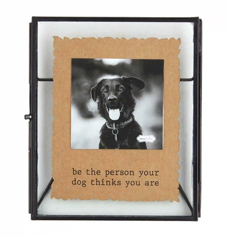 FINAL SALE Mud Pie Dog Picture Frame - 3 Sentiments