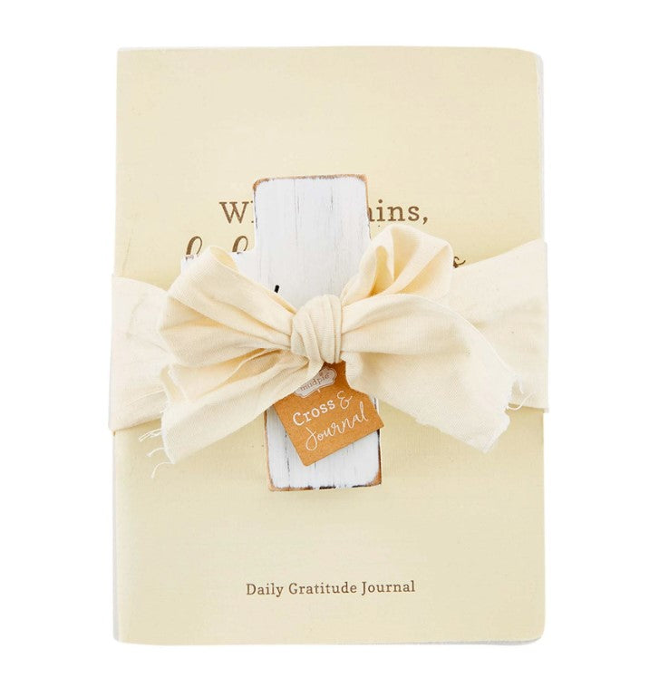FINAL SALE Mud Pie Daily Blessing Journal And Cross Set- 3 styles